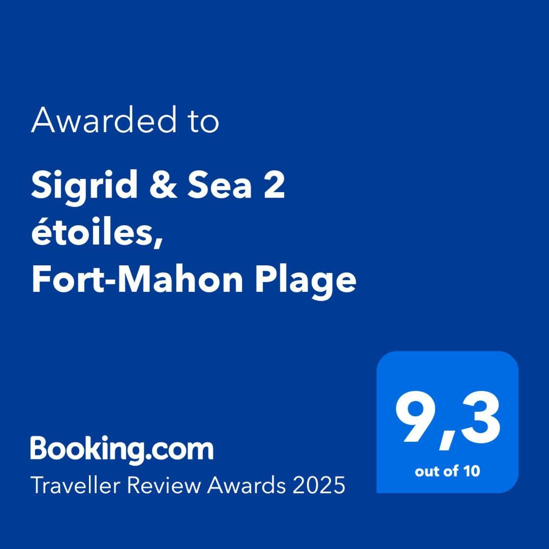 Sigrid & Sea 2 Etoiles, Fort-mahon Apartment *